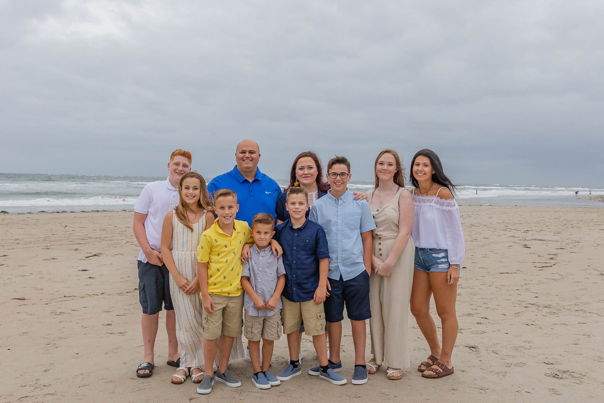 Pregnancy Announcement // Hampton Beach Family Photos 